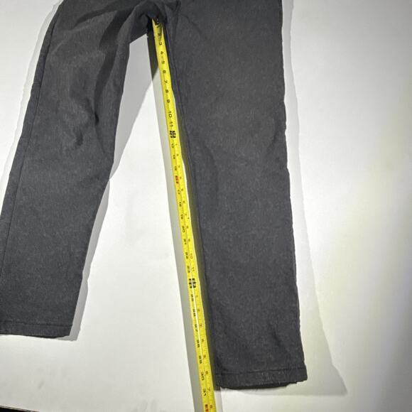 Lululemon ABC Pants Men 33X31 Grey Chino Golf Slim Leg Preppy Office - Picture 9 of 10